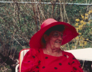 Mom and Her Red Hat